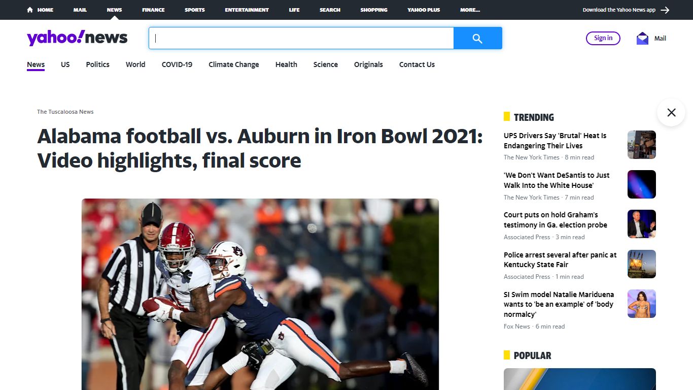 Alabama football vs. Auburn in Iron Bowl 2021: Video highlights, final ...